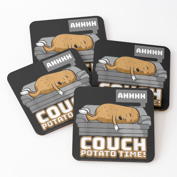 Item preview, Ahhh Couch Potato Time Funny TV Potato Sofa Food designed and sold by lifshitzb.