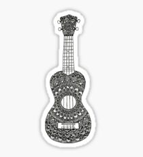 Ukulele Mandala Sticker