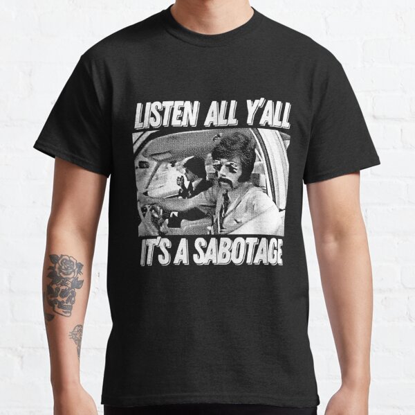 Sabotage Boutique Beastie Boys Old Style Fan Art Design