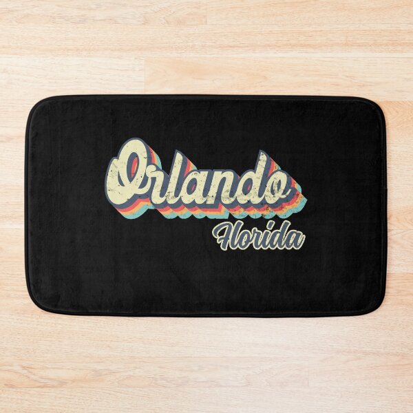 Item preview, Orlando city Florida Retro Vintage 70s rainbow designed and sold by Teelogic.