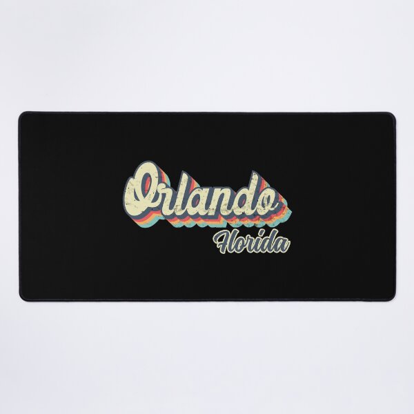 Item preview, Orlando city Florida Retro Vintage 70s rainbow designed and sold by Teelogic.