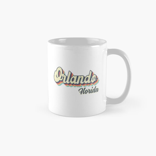 Item preview, Orlando city Florida Retro Vintage 70s rainbow designed and sold by Teelogic.