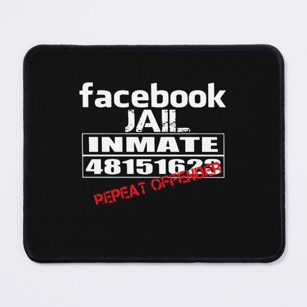 Item preview, F-ace-book Jail Inmate 48151623 Repeat Offender  designed and sold by Diego H Melchert.