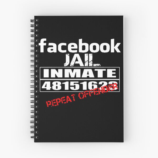 Item preview, F-ace-book Jail Inmate 48151623 Repeat Offender  designed and sold by Diego H Melchert.