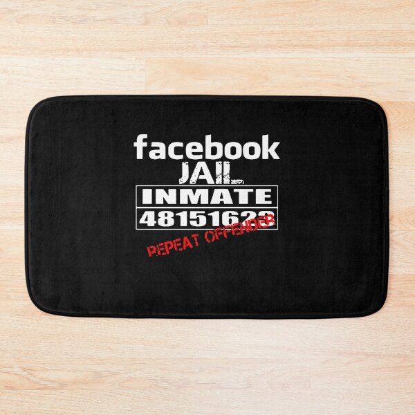 Item preview, F-ace-book Jail Inmate 48151623 Repeat Offender  designed and sold by Diego H Melchert.