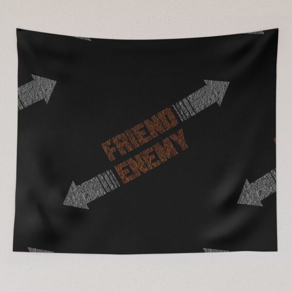 Item preview, Friend / enemy designed and sold by angelusdark.