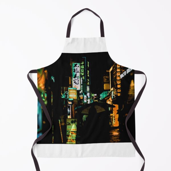 Item preview, Japanese street view at night, urban anime, anime street view, anime scene, best gift for japan lovers, designed and sold by shodark.
