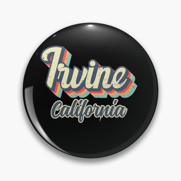 Item preview, Irvine city California Retro Vintage 70s rainbow designed and sold by Teelogic.