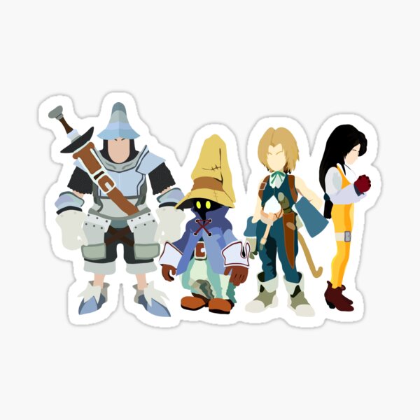 Final Fantasy IX Stickers by fir3h34rt on DeviantArt