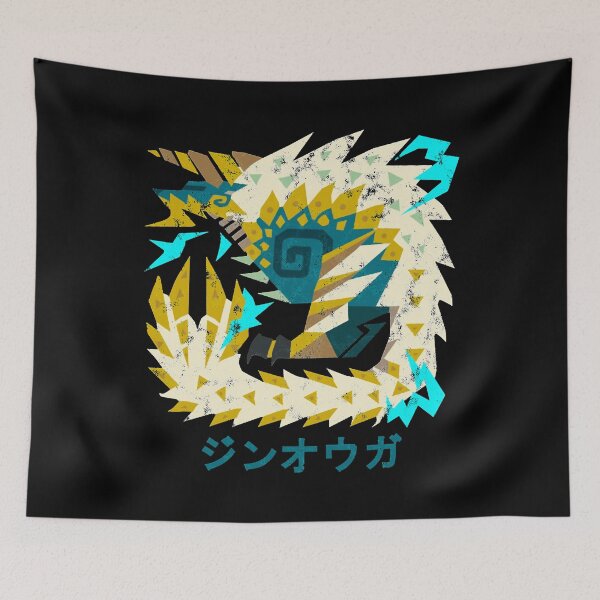 Item preview, Zinogre Kanji logo designed and sold by WaltersRobert.