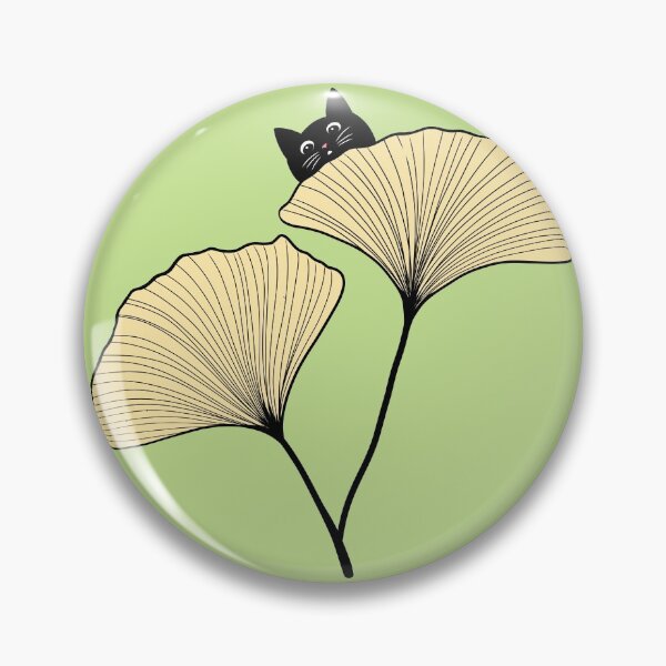 Item preview, Ginkgo Cat designed and sold by apocalypticink-.