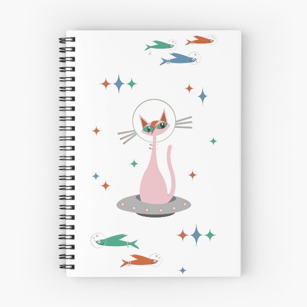 Item preview, Bowie Space Kitty on White designed and sold by 7SistersGraphX.
