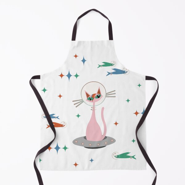 Item preview, Bowie Space Kitty on White designed and sold by 7SistersGraphX.