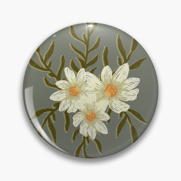 Item preview, daisies with leaves  designed and sold by emersonrussell.