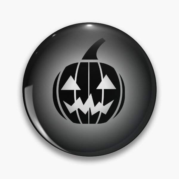 Item preview, FUNNY PUMPKIN IN MONOCHROME VINTAGE RETRO CLASSIC HALLOWEEN designed and sold by samArtline.