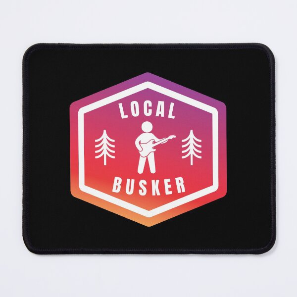 Item preview, Local Buskers Guitarist Silhouette Gradient designed and sold by nightsworthy.