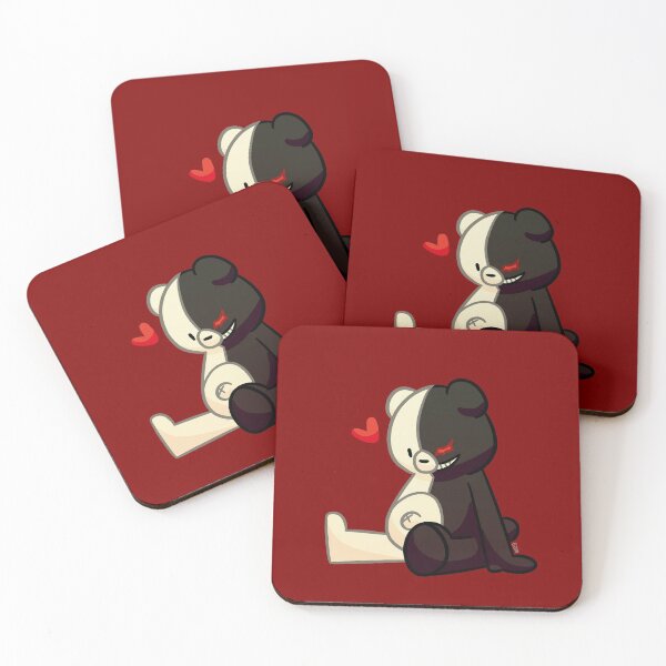 Item preview, Monokuma sitting and vibing designed and sold by cam-chowder.
