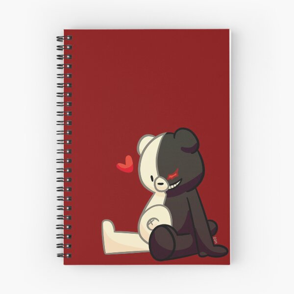 Item preview, Monokuma sitting and vibing designed and sold by cam-chowder.
