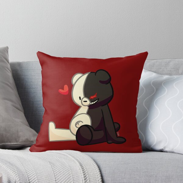 Item preview, Monokuma sitting and vibing designed and sold by cam-chowder.