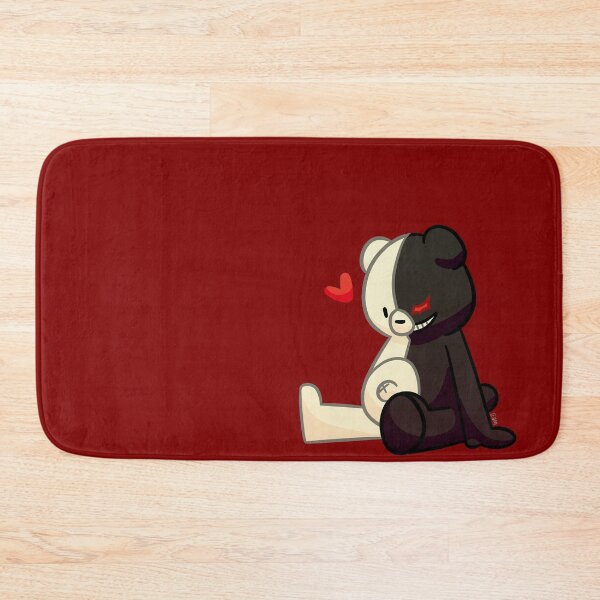 Item preview, Monokuma sitting and vibing designed and sold by cam-chowder.