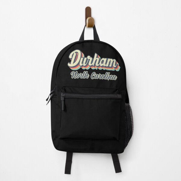 Item preview, Durham city North Carolina Retro Vintage 70s rainbow designed and sold by Teelogic.