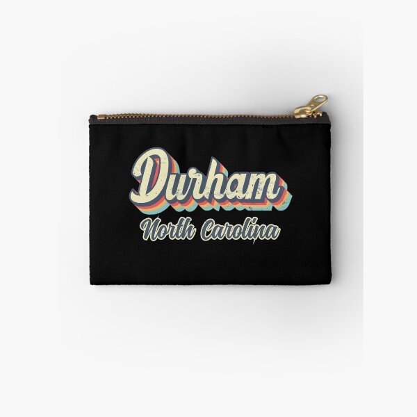 Item preview, Durham city North Carolina Retro Vintage 70s rainbow designed and sold by Teelogic.