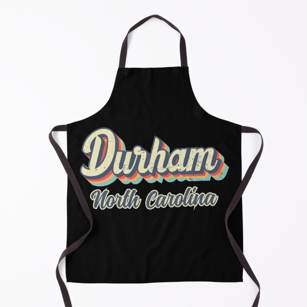 Item preview, Durham city North Carolina Retro Vintage 70s rainbow designed and sold by Teelogic.