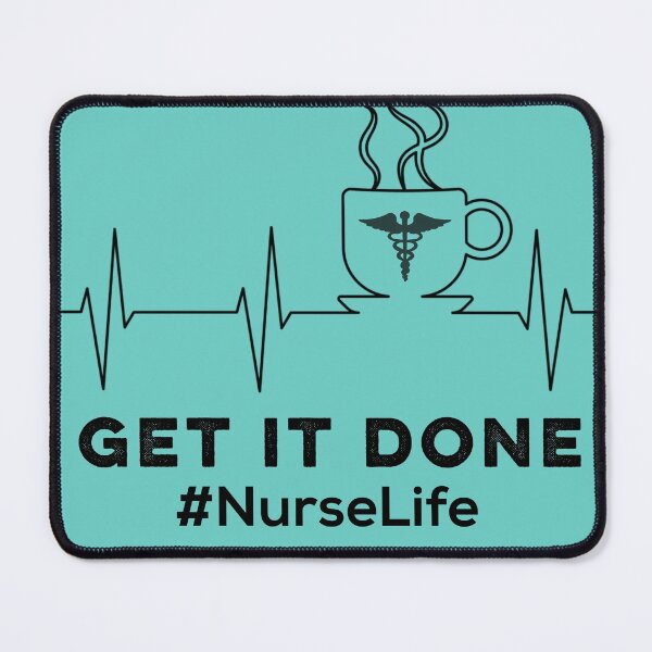 Item preview, Coffee heart rhythm, Nurse Life, Night Shift designed and sold by Spiritualish.