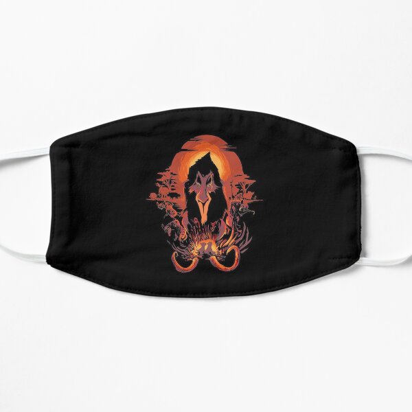 The King Is Dead Flat Mask