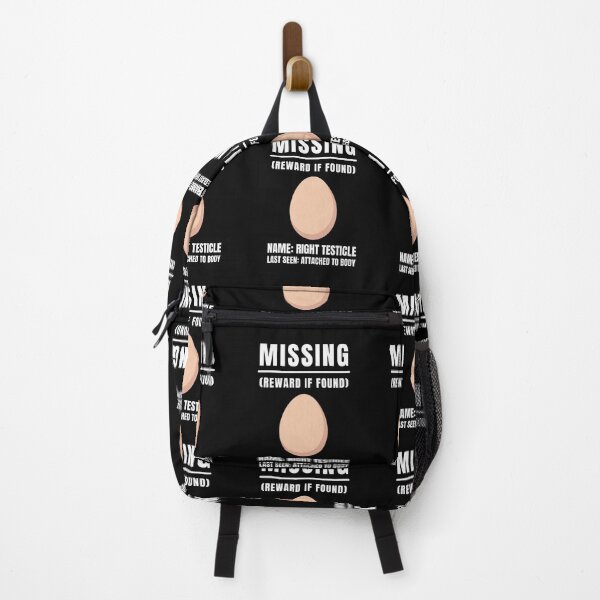 scrotum backpack redbubble