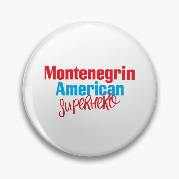 Item preview, Montenegrin American Superhero designed and sold by ProjectX23.