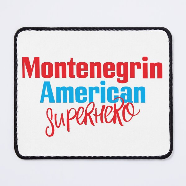 Item preview, Montenegrin American Superhero designed and sold by ProjectX23.