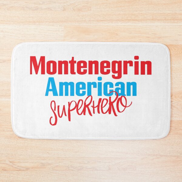 Item preview, Montenegrin American Superhero designed and sold by ProjectX23.