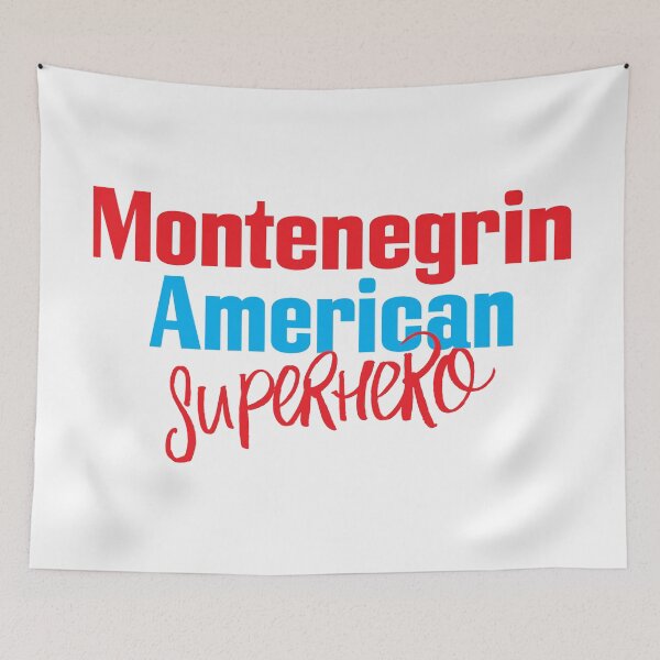 Item preview, Montenegrin American Superhero designed and sold by ProjectX23.