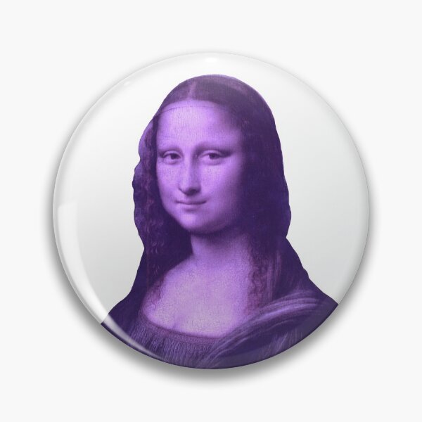 Item preview, Lavender Purple Mona Lisa designed and sold by SimpleJoyStyle.