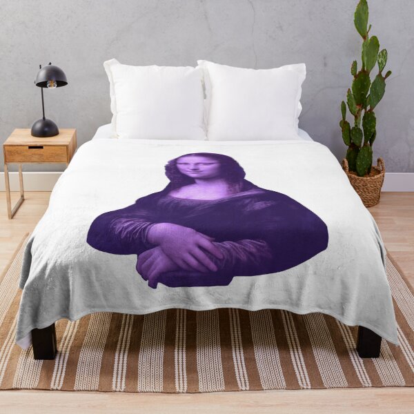 Item preview, Lavender Purple Mona Lisa designed and sold by SimpleJoyStyle.