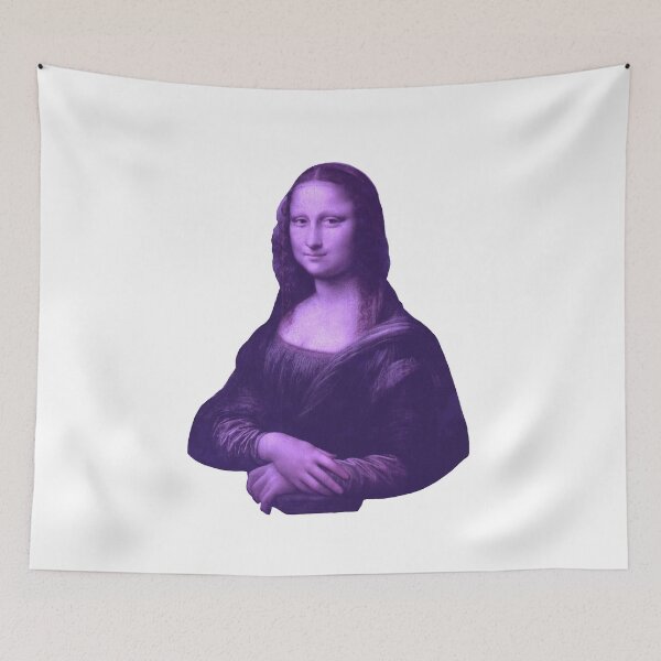 Item preview, Lavender Purple Mona Lisa designed and sold by SimpleJoyStyle.