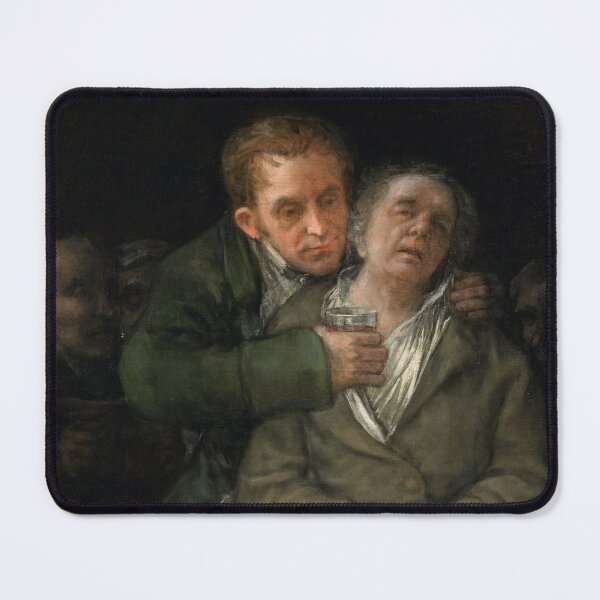 Item preview, Goya - Self-Portrait with Dr. Arrieta - BigArt designed and sold by BigArt.