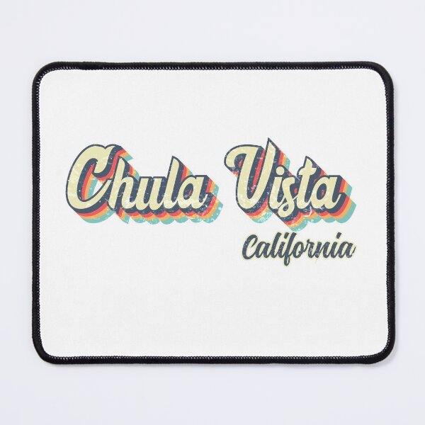 Item preview, Chula Vista city California Retro Vintage 70s rainbow designed and sold by Teelogic.
