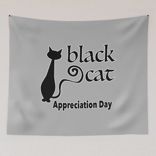 Item preview, Black Cat Appreciation Day designed and sold by NadyaCC.