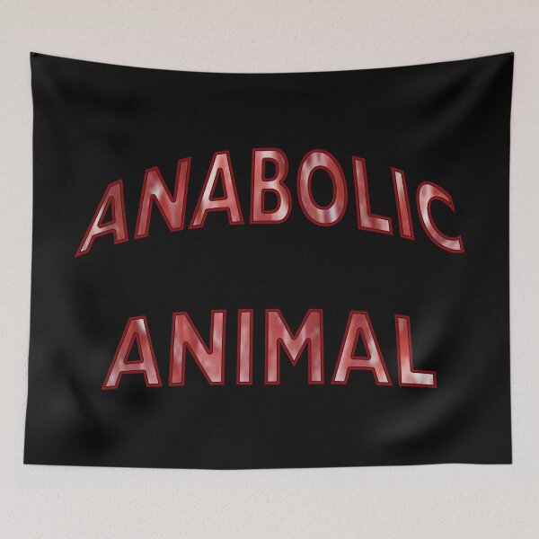 Item preview, Anabolic Animal Word Art Design designed and sold by janraydesigns.