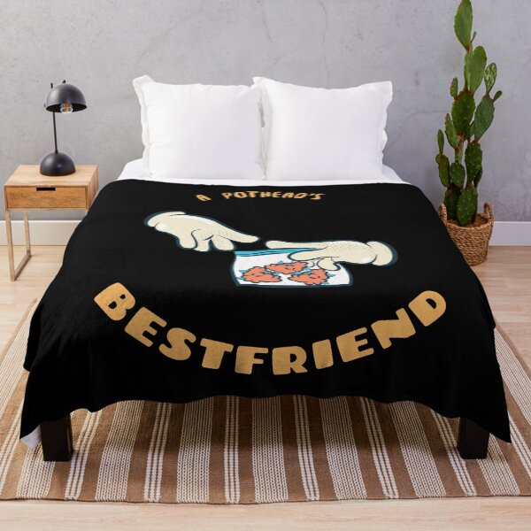 Item preview, Pothead Bestfriend (Black) designed and sold by PotheadTees.