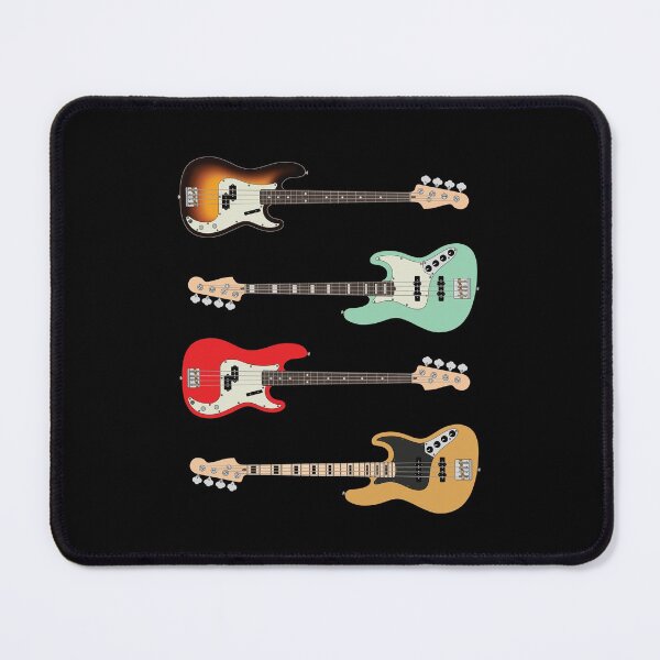 Item preview, 4 String P and J Style Bass Guitar Pack designed and sold by nightsworthy.