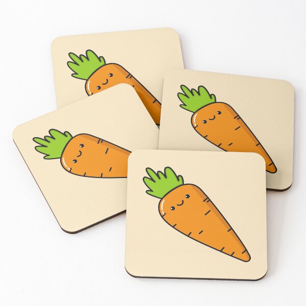 Item preview, Kawaii Cute Carrot designed and sold by AweSoMe Shirts.
