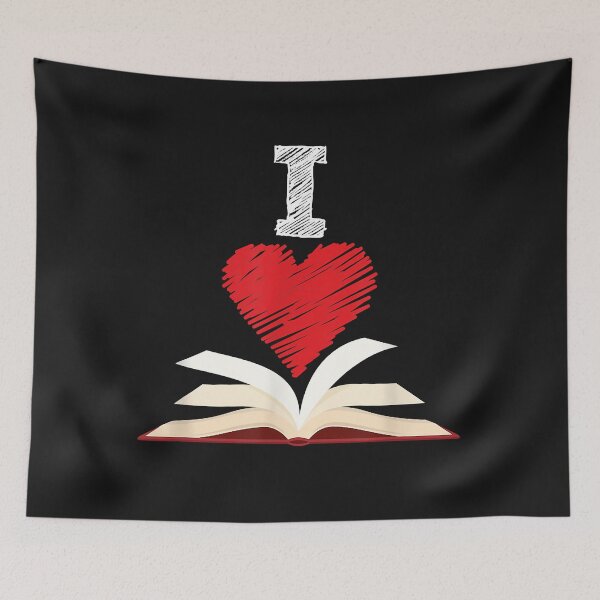 Item preview, I Love Books Shirt, Book Lover Gift, Reading Library  designed and sold by SeleneFrances.