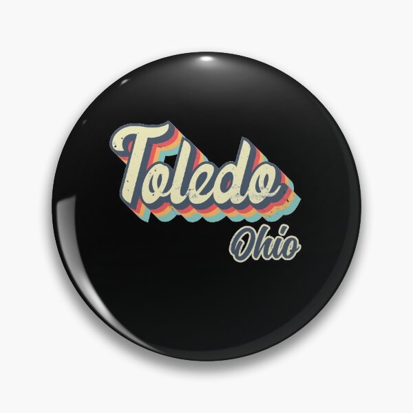Item preview, Toledo city Ohio Retro Vintage 70s rainbow designed and sold by Teelogic.