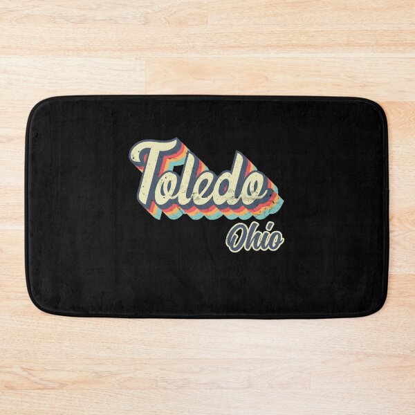 Item preview, Toledo city Ohio Retro Vintage 70s rainbow designed and sold by Teelogic.