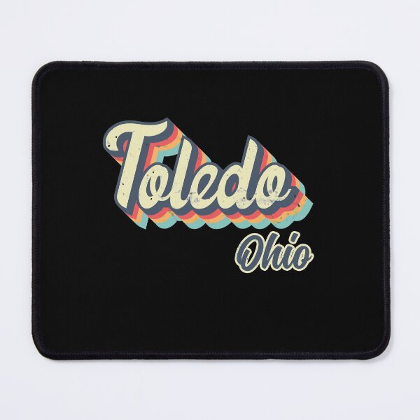Item preview, Toledo city Ohio Retro Vintage 70s rainbow designed and sold by Teelogic.