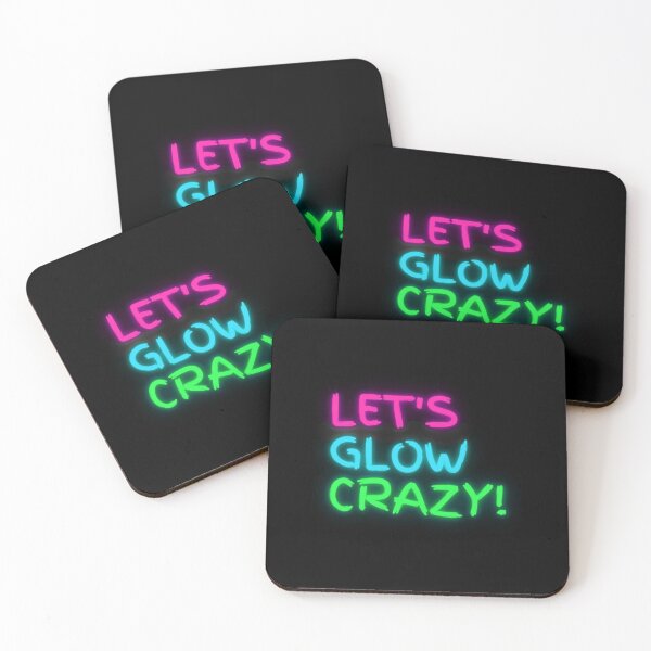 Item preview, Lets glow crazy bright handwriting designed and sold by Zevy-Darling.
