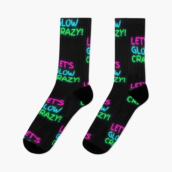 Item preview, Lets glow crazy bright handwriting designed and sold by Zevy-Darling.